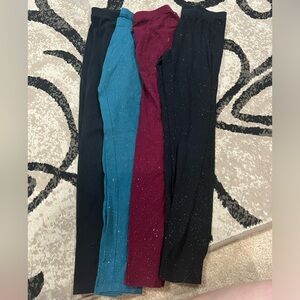 Girls Sparkle Leggings Size 14/16